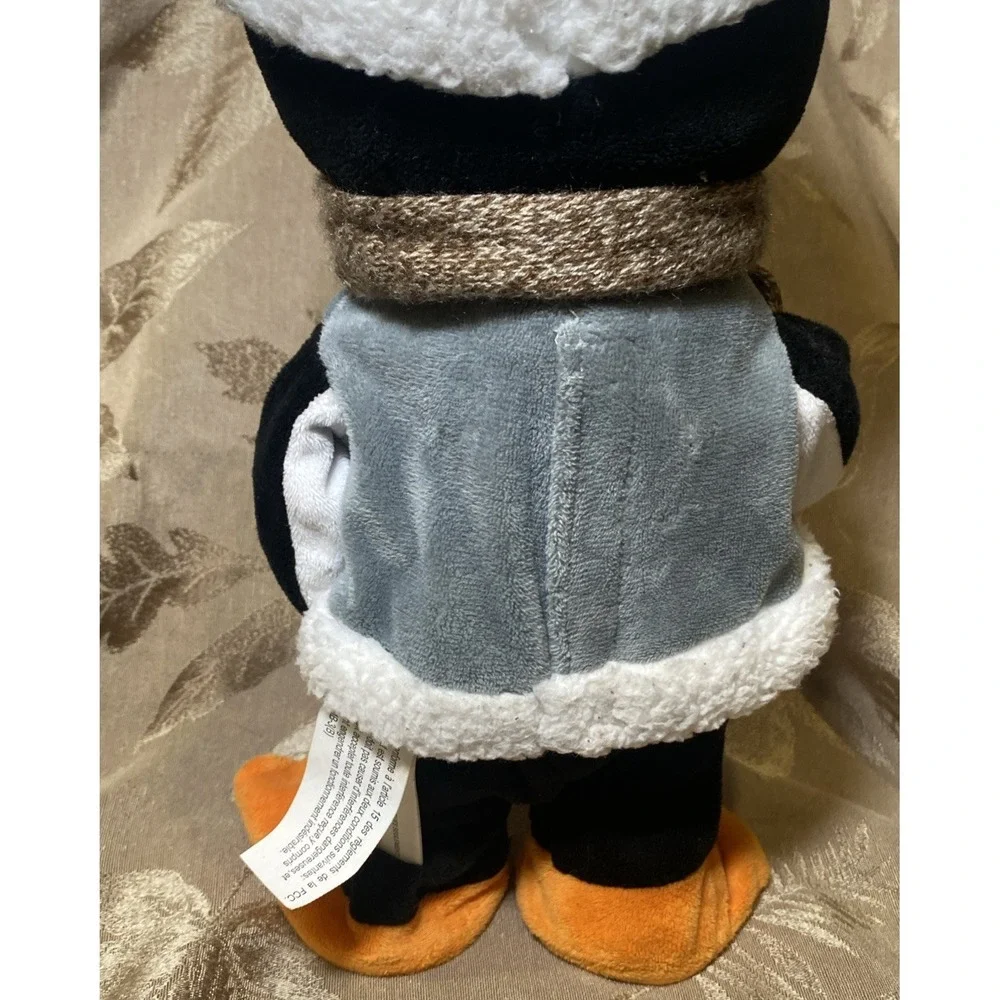Gemmy Christmas Penguin 2016 Shuffler Animated Sings 